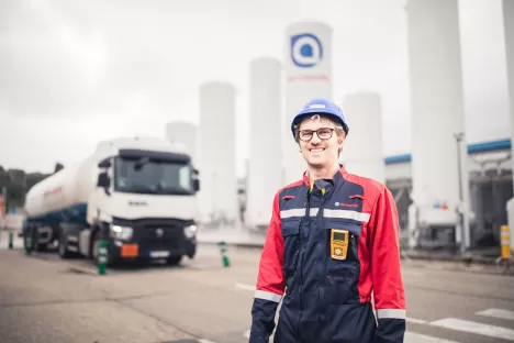 Dostawy gazów od Air Liquide