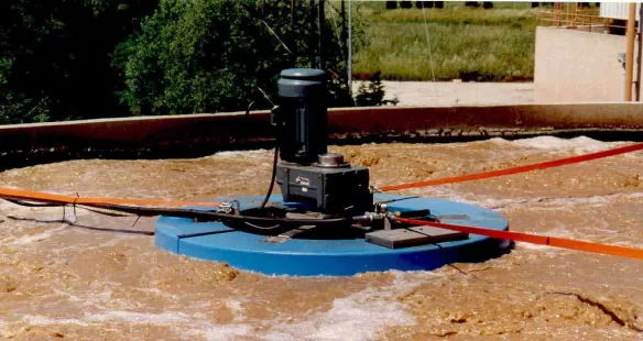 Powierzchniowa strumienica mieszająco - natleniająca TURBOXAL