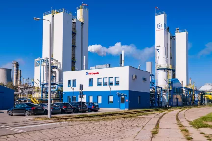 Jednostka rozdziału powietrza w Puławach