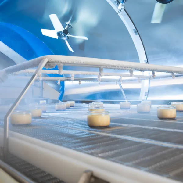 Mrożenie kriogeniczne produktów spożywczych