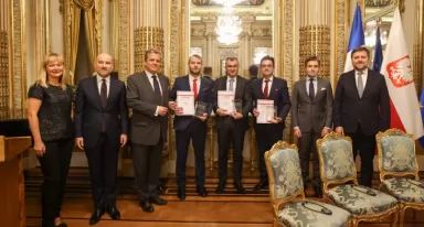 Pascal Vinet na Gali Biznesu Polsko-Francuskiego 2023